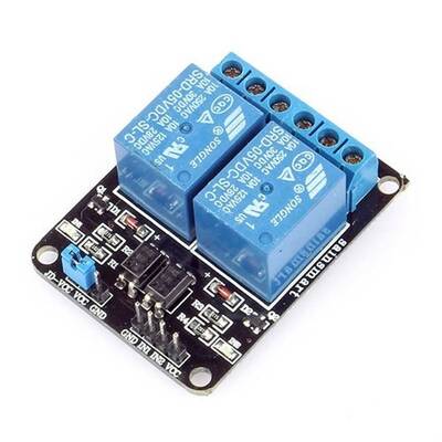 2 Way 5V Relay Module | 2'li 5V Röle Kartı - 1