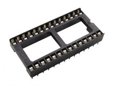 28 Pin Entegre Soketi Standart (Geniş) - 1