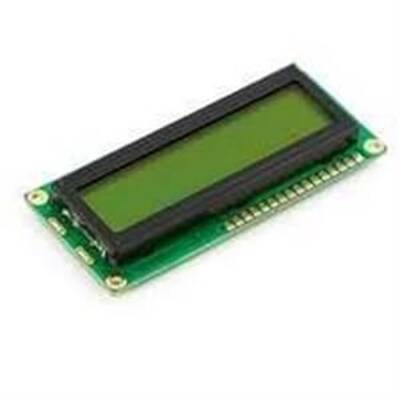 2x16 Yeşil LCD Display - 1