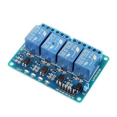 4 Way 5V Relay Module, 4' lü 5V Röle Kartı - 1