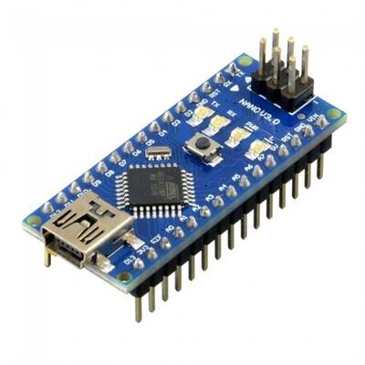 Arduino Nano V3.0 Klon (CH340 Chip) ( Kablolu ve Lehimli) - 1