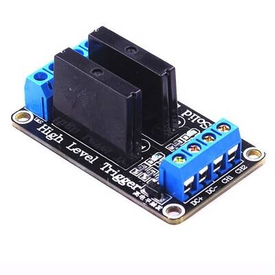 Arduino SSR Röle Kartı | 2 Kanal 5V 2A - 1
