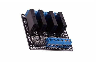 Arduino SSR Röle Kartı | 4 Kanal 5V 2A - 1