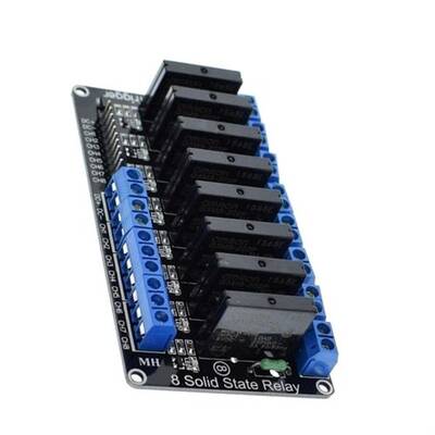 Arduino SSR Röle Kartı | 8 Kanal 5V 2A - 1
