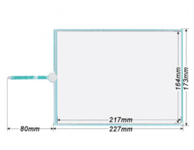 Dokunmatik Panel 10.4 inç 4 Telli Touch Panel (227x173) AST-104A - 1