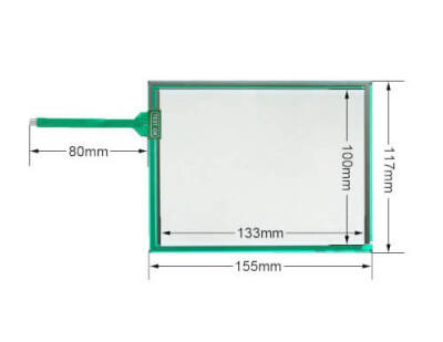 Dokunmatik Panel 6.5 inç 4 Telli Touch Panel (155x117) AST-065B080A - 1