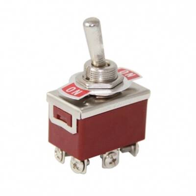 IC-158A TOGGLE SWITCH BÜYÜK BOY ON-(ON) 6P VİDALI - 1