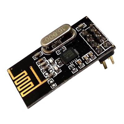 NRF24L01 2.4GHz Wireless Modül 8 Pin - 1