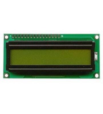 TC1601A-01XB0, LCD Display 1x16 Yeşil - 1