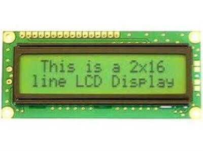 TC1602A, LCD Display 2x16 Yeşil - 1