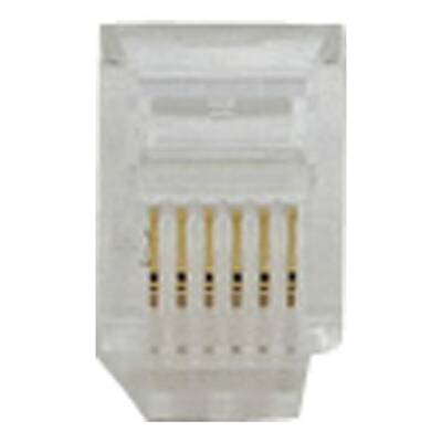 ZE-4466 6-P 6-C Plug (50 Adet) - 1