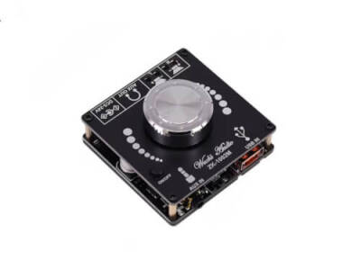 ZK-1002M 2x100W Bluetooth 5.0 Güç Ses Amplifikatörü Kartı - 1
